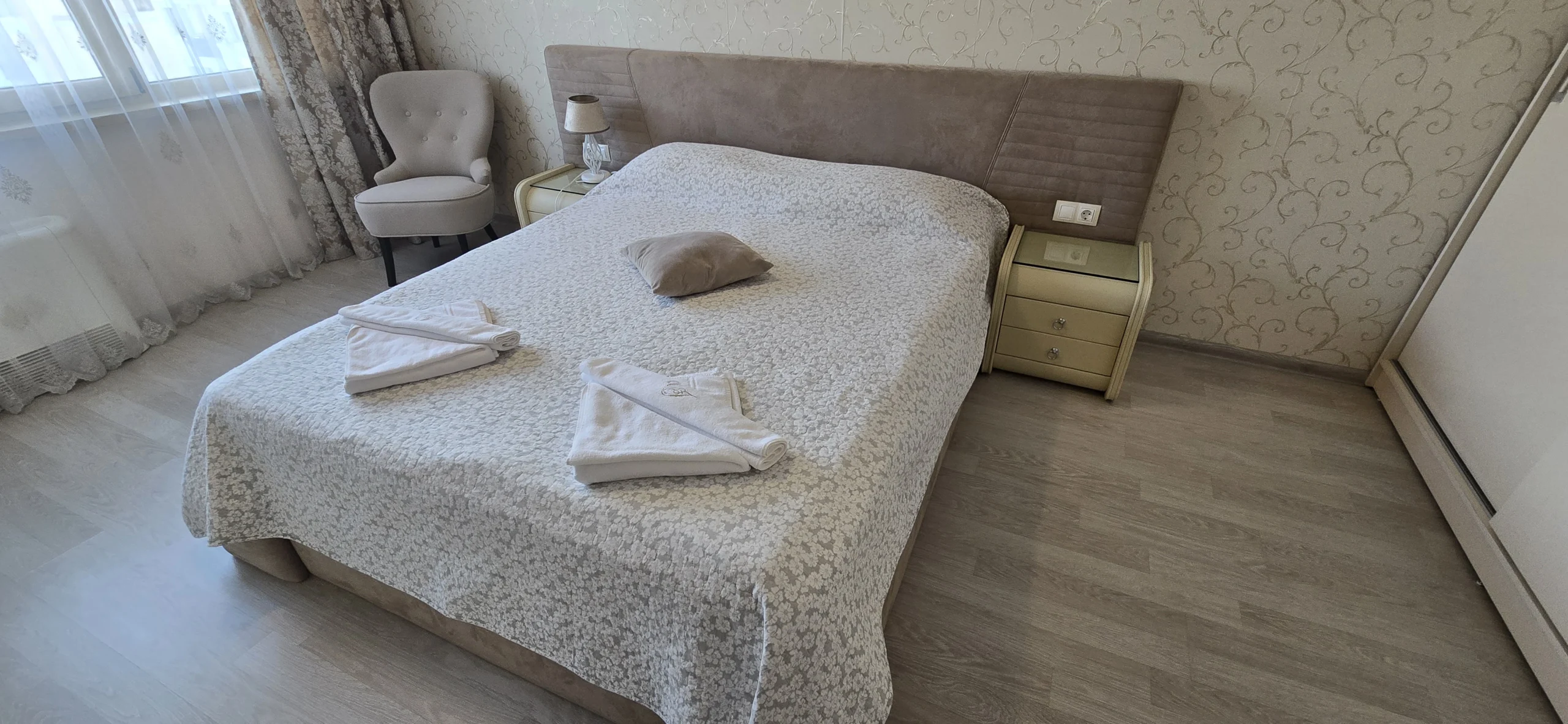 Apartment with 1 bedroom and sea glacier